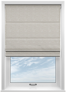 Atina (Blackout), Grey Bisque - Roman Blind